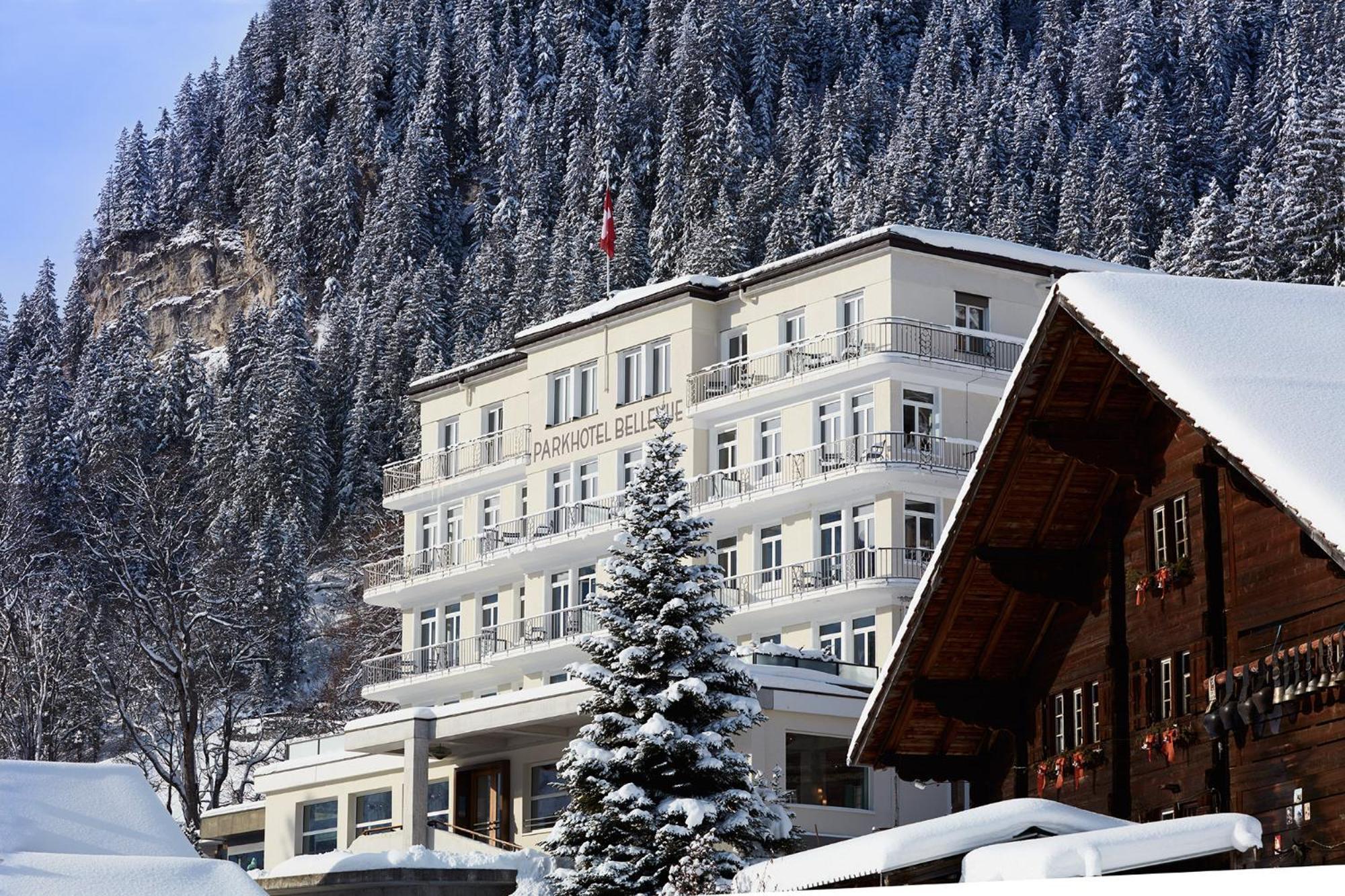Bellevue Parkhotel & Spa - Relais & Chateaux Adelboden Exterior foto