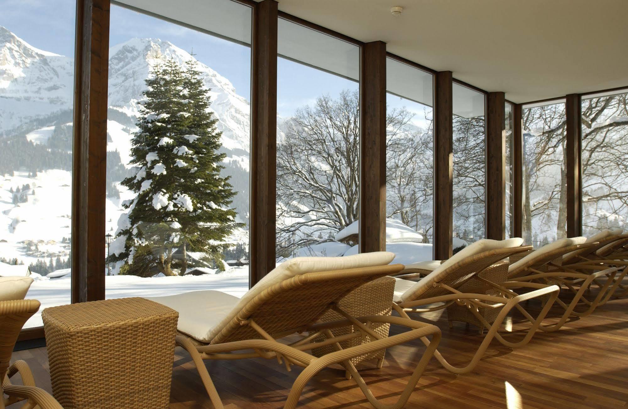 Bellevue Parkhotel & Spa - Relais & Chateaux Adelboden Exterior foto